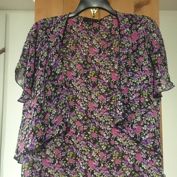 Tiana B. Chiffon Dress + Jacket - Picture 6 of 8